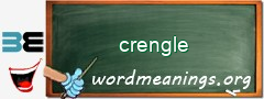 WordMeaning blackboard for crengle